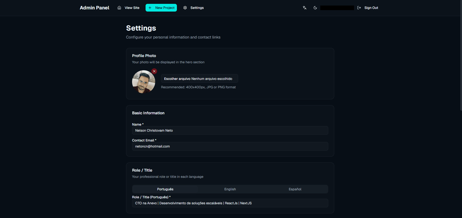 My Portfolio - Imagem 6